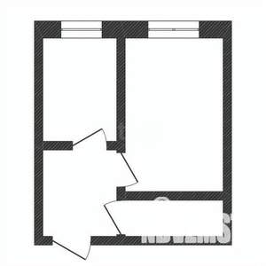 1-к квартира, вторичка, 30м2, 1/3 этаж