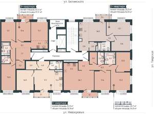 1-к квартира, вторичка, 53м2, 8/9 этаж