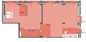 3-к квартира, вторичка, 130м2, 3/6 этаж