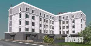 1-к квартира, строящийся дом, 42м2, 5/5 этаж