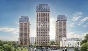 2-к квартира, строящийся дом, 52м2, 2/24 этаж