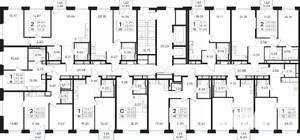 1-к квартира, вторичка, 48м2, 3/13 этаж