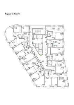 2-к квартира, вторичка, 60м2, 19/24 этаж