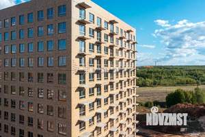 2-к квартира, строящийся дом, 52м2, 5/15 этаж