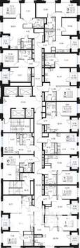 2-к квартира, вторичка, 54м2, 24/30 этаж