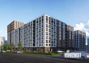 3-к квартира, строящийся дом, 87м2, 7/9 этаж