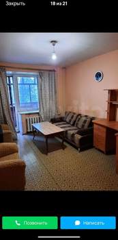 1-к квартира, вторичка, 35м2, 2/12 этаж