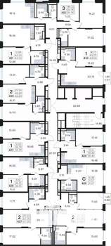 2-к квартира, вторичка, 62м2, 8/13 этаж