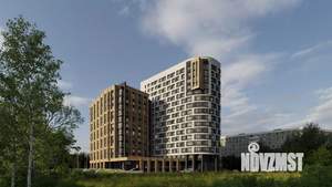 1-к квартира, строящийся дом, 39м2, 9/16 этаж