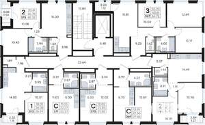 Студия квартира, вторичка, 24м2, 9/9 этаж