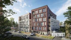 1-к квартира, строящийся дом, 53м2, 3/6 этаж