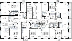 3-к квартира, вторичка, 83м2, 7/13 этаж