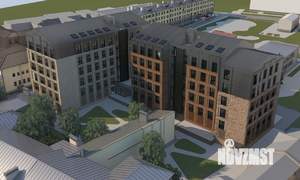 2-к квартира, строящийся дом, 64м2, 2/5 этаж