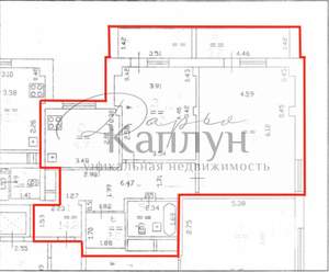 2-к квартира, вторичка, 76м2, 15/18 этаж