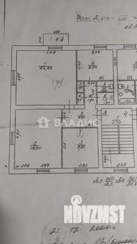 3-к квартира, вторичка, 71м2, 2/2 этаж