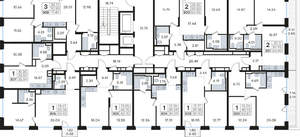 3-к квартира, вторичка, 71м2, 4/13 этаж