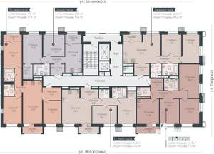 2-к квартира, вторичка, 67м2, 12/13 этаж