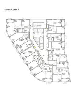 1-к квартира, вторичка, 48м2, 2/24 этаж