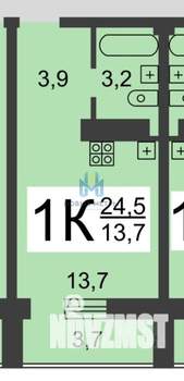 Студия квартира, вторичка, 24м2, 14/17 этаж