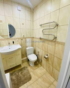 1-к квартира, вторичка, 45м2, 5/15 этаж