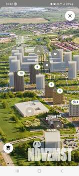 1-к квартира, вторичка, 38м2, 8/15 этаж