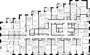 1-к квартира, вторичка, 39м2, 12/32 этаж