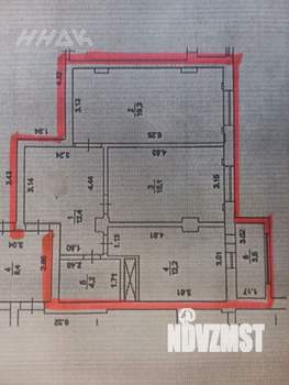 2-к квартира, вторичка, 65м2, 9/10 этаж