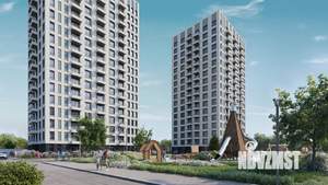 1-к квартира, строящийся дом, 40м2, 14/17 этаж