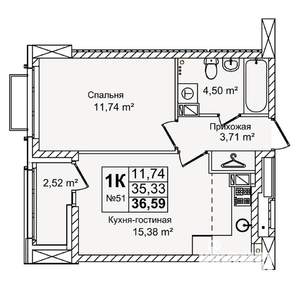 Фото квартиры на продажу (1)