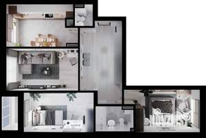 3-к квартира, вторичка, 79м2, 3/4 этаж