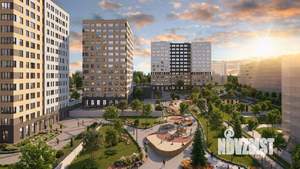 2-к квартира, строящийся дом, 64м2, 8/14 этаж