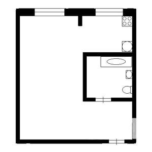 1-к квартира, вторичка, 21м2, 8/9 этаж