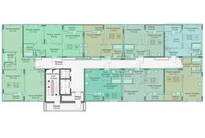 2-к квартира, строящийся дом, 53м2, 4/10 этаж