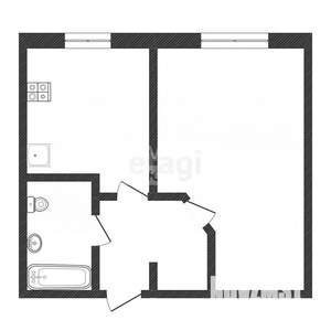 1-к квартира, вторичка, 31м2, 3/10 этаж