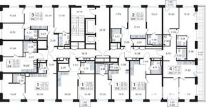 1-к квартира, вторичка, 44м2, 5/13 этаж