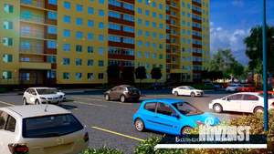 2-к квартира, строящийся дом, 57м2, 13/15 этаж