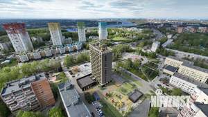 3-к квартира, строящийся дом, 91м2, 2/17 этаж