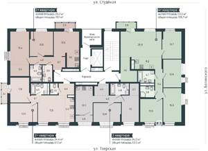 2-к квартира, вторичка, 61м2, 6/9 этаж
