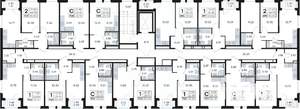 2-к квартира, вторичка, 46м2, 8/9 этаж
