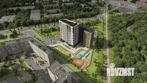 Студия квартира, строящийся дом, 28м2, 3/16 этаж