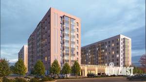 1-к квартира, строящийся дом, 40м2, 3/17 этаж