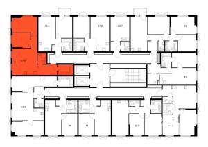 2-к квартира, вторичка, 58м2, 12/15 этаж