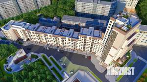 1-к квартира, строящийся дом, 46м2, 3/7 этаж