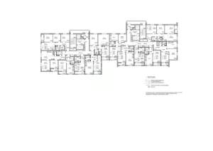 2-к квартира, строящийся дом, 58м2, 24/25 этаж