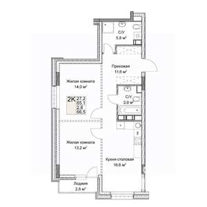 Фото квартиры на продажу (1)