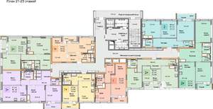 2-к квартира, вторичка, 56м2, 21/25 этаж