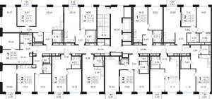 1-к квартира, вторичка, 40м2, 7/13 этаж