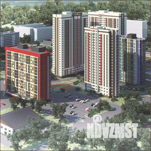 2-к квартира, строящийся дом, 55м2, 19/25 этаж