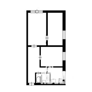 3-к квартира, вторичка, 53м2, 2/5 этаж