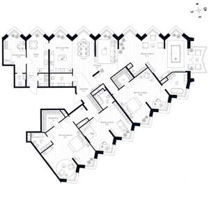6-к квартира, вторичка, 313м2, 20/20 этаж